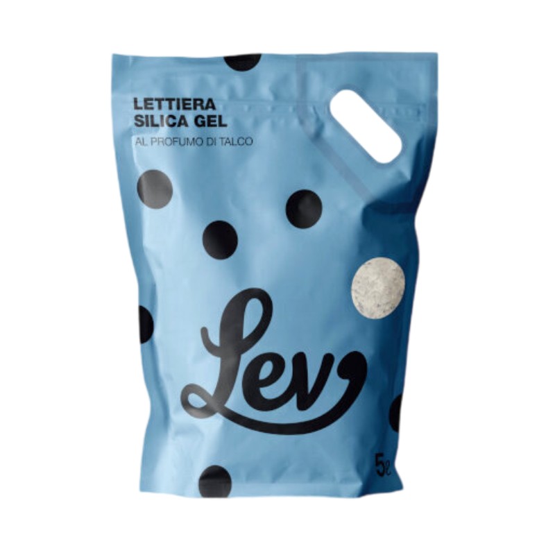Natural Code Lev Lettiera Silica Gel al Profumo di Talco