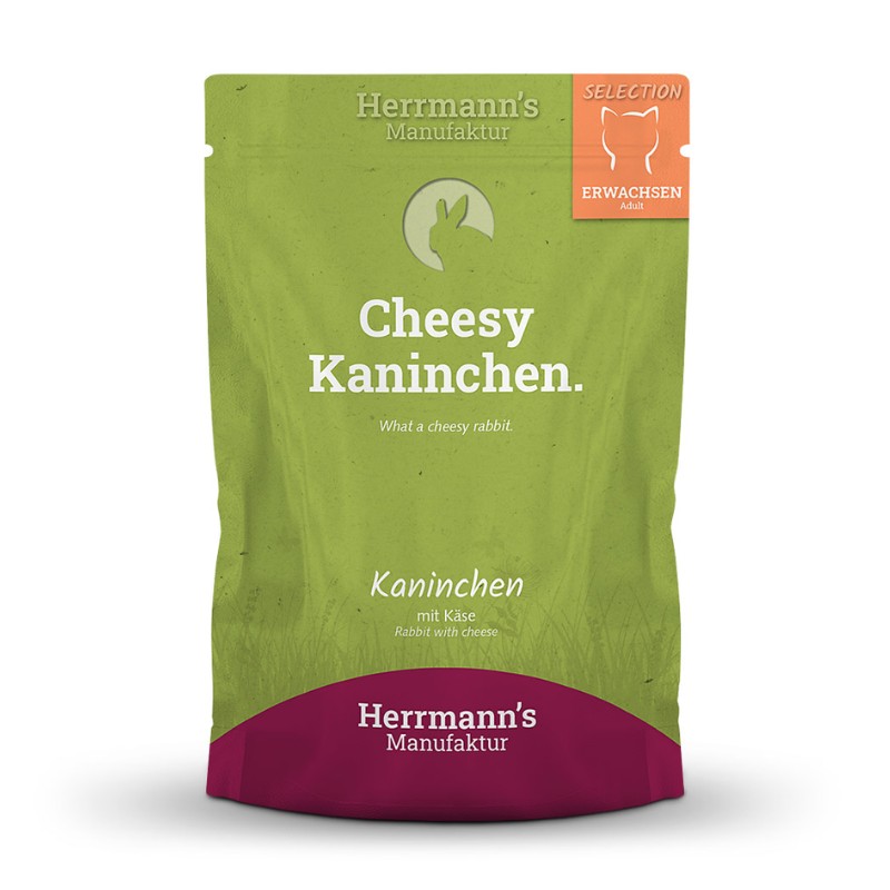 Herrmann's Selection Coniglio e Formaggio per Gatti Offerta