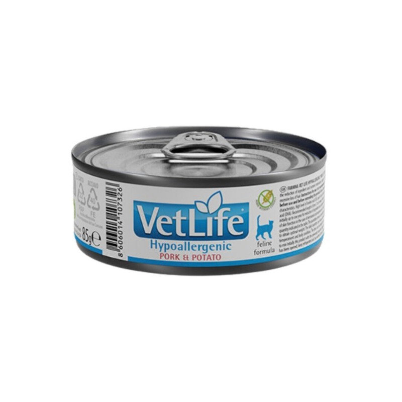 Farmina Vet-Life Feline Formula Hypoallergenic Umido Vendita Calda