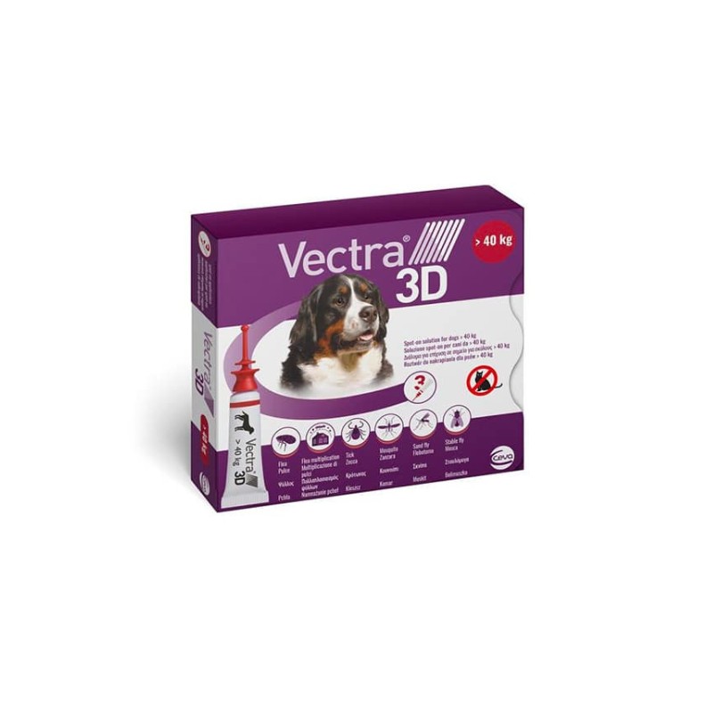 Vectra 3D Antiparassitario Cane +40kg