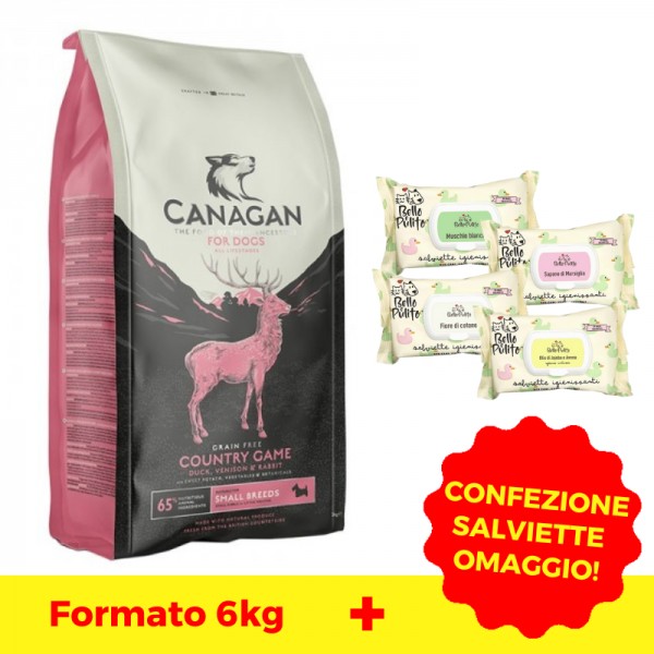 Canagan Small Country Game per Cani Qualità Garantita