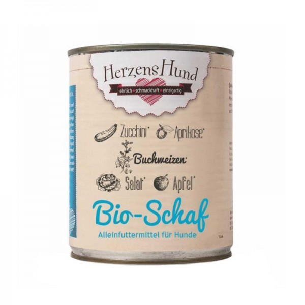 Herzens Hund Pecora Biologica con Verdure Bio Umido per Cani Sconto