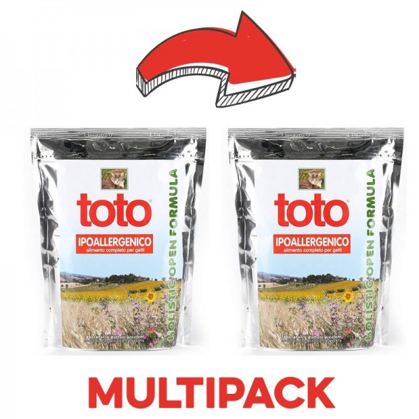 Toto Holistic Gatto Ipoallergenico Secco Qualità