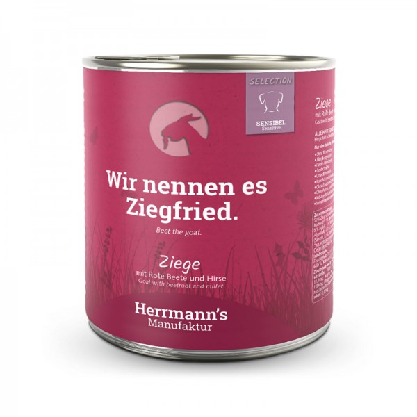 Herrmann's Selection Capra con Barbabietola e Miglio per Cani In Vendita