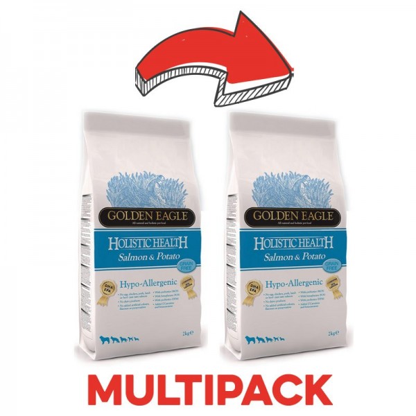 Golden Eagle Sensitive Salmone e Patate Grain Free per Cani Nuovi prodotti