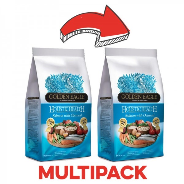 Golden Eagle Holistic Salmone e Avena per Cani Offerta