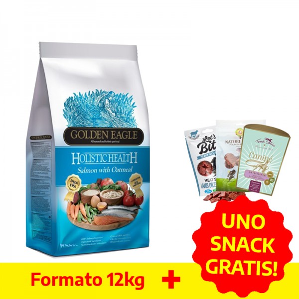 Golden Eagle Holistic Salmone e Avena per Cani Offerta