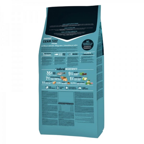 Ownat Dog Prime Grain Free Pesce Azzurro per Cani Offerte