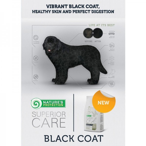 Nature's Protection Superior Care Black Coat Adult All Breeds In Saldo
