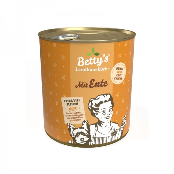 Betty's Landhausküche Anatra Umido per Cani Moda