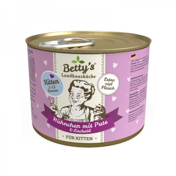 Betty's Landhausküche Pollo con Tacchino Umido per Gattini Shopping Online