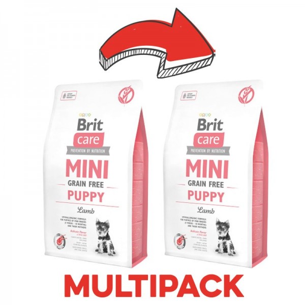 Brit Care Mini Grain Free Puppy Agnello Moda