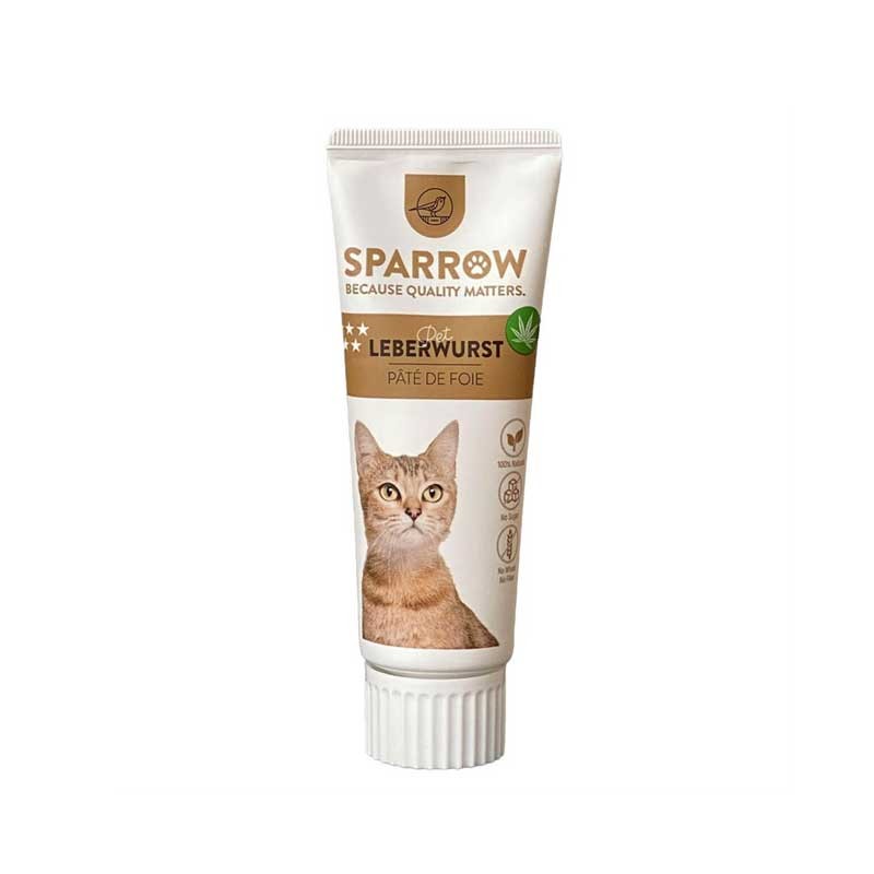 Sparrow Pet Pasta al Fegato con CBD per Gatti