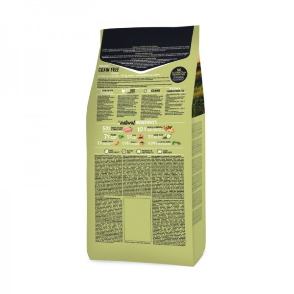 Ownat Cat Prime Grain Free Adult Pollo e Tacchino per Gatti Nuova