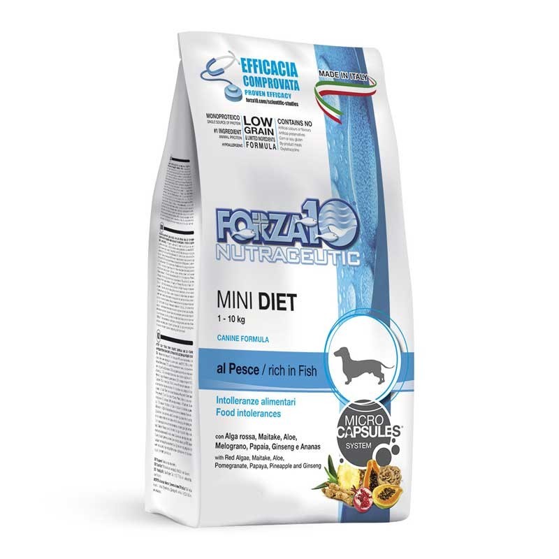 Forza10 Mini Diet Low Grain al Pesce Fino al 50% di sconto