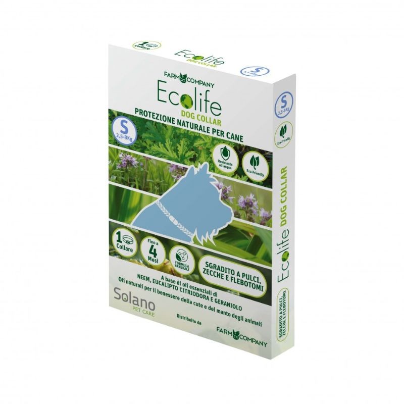 Ecolife Collare Antiparassitario Cane 2 5-8 Kg Vendite Flash