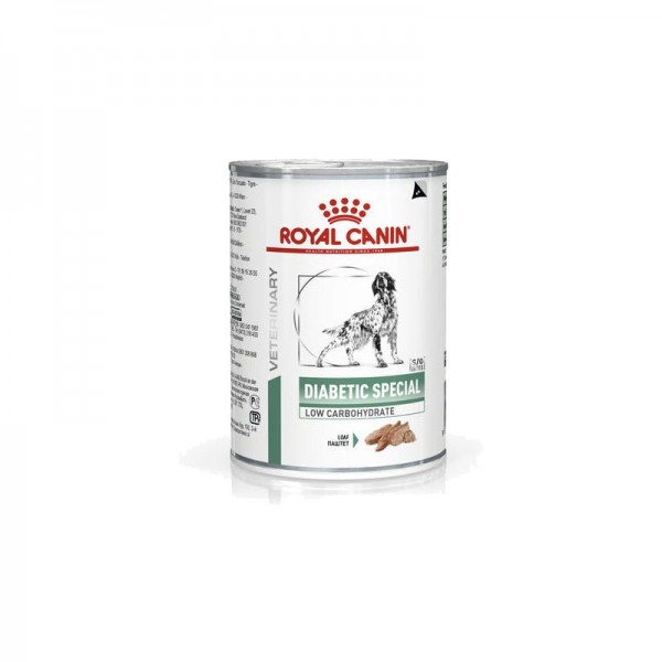 Royal Canin Cane V-Diet Diabetic Special Low Carbohydrate Umido Latest fashion