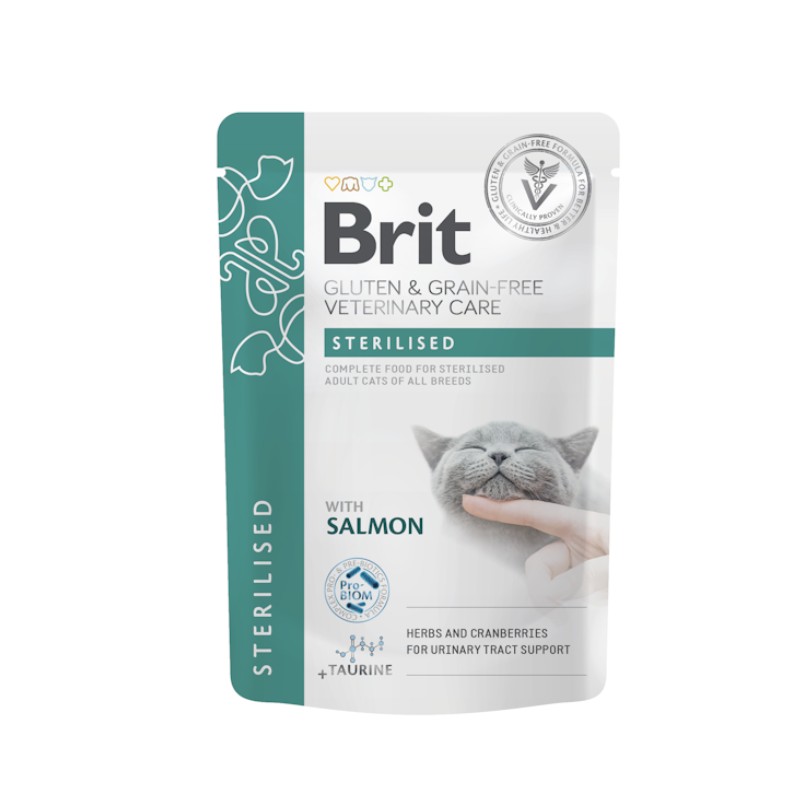 Brit Veterinary Diet Sterilised Umido per Gatti ACQUISTA ORA
