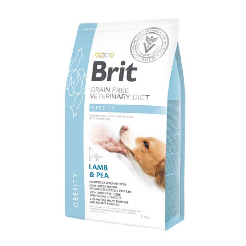 Brit Veterinary Diet Obesity Agnello e Piselli per Cani