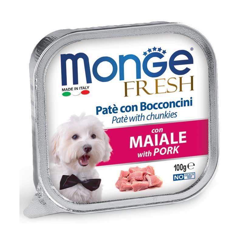 Monge Fresh Adult Maiale Umido per Cani Vendita