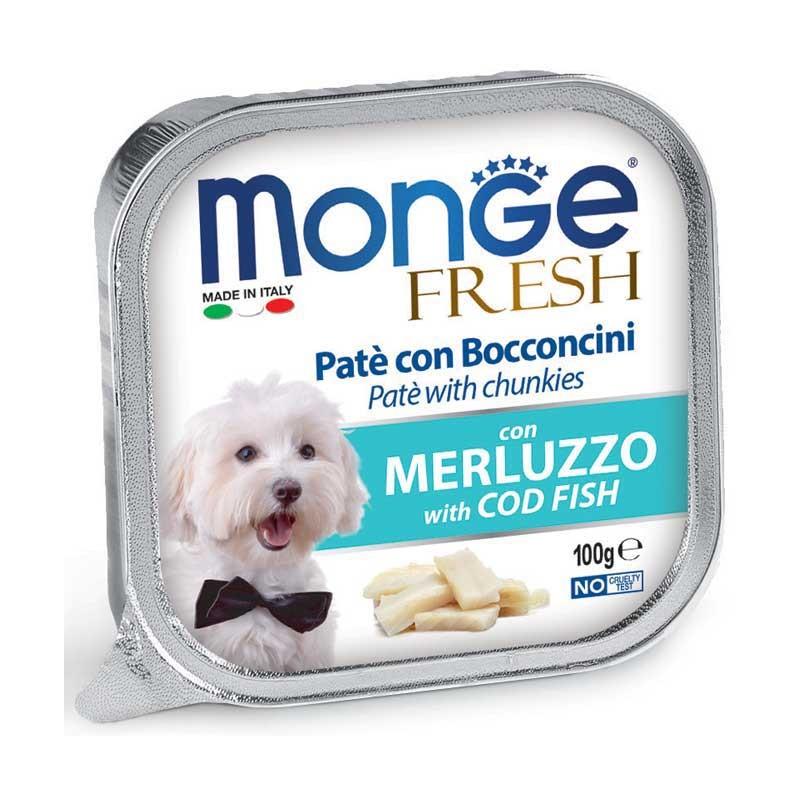 Monge Fresh Adult Merluzzo Umido per Cani Promozione