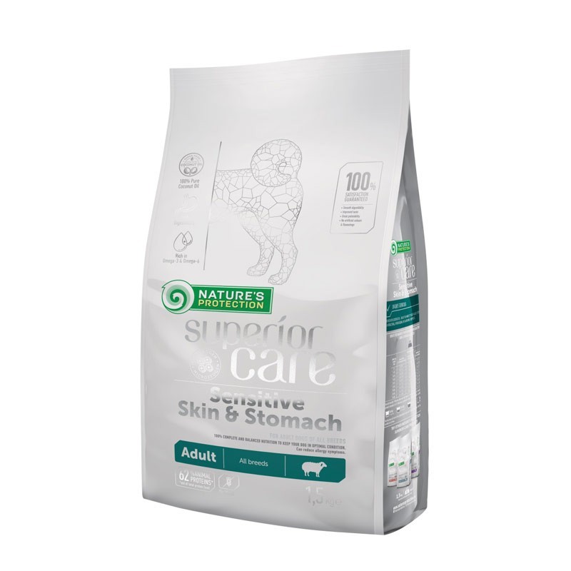Nature's Protection Superior Care Sensitive Skin & Stomach Adult All Breeds