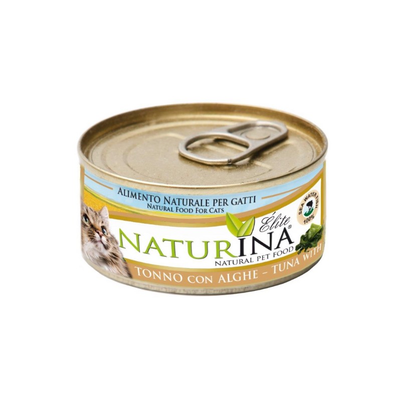 Naturina Elite Tonno con Alghe per Gatti Qualità