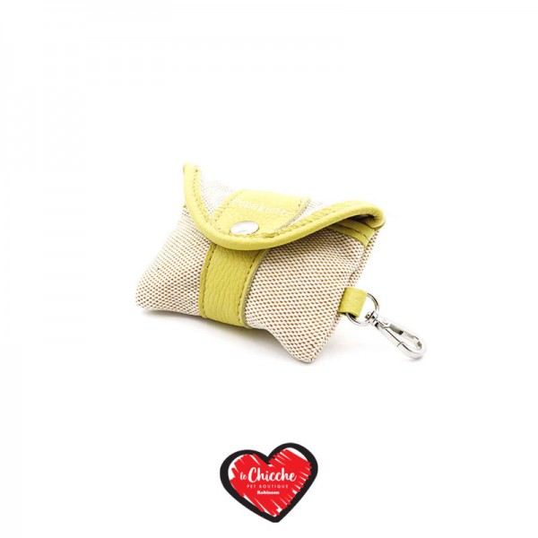 Pupakiotti Porta Sacchetti Contemporary in Pelle Mimosa Cyber Monday