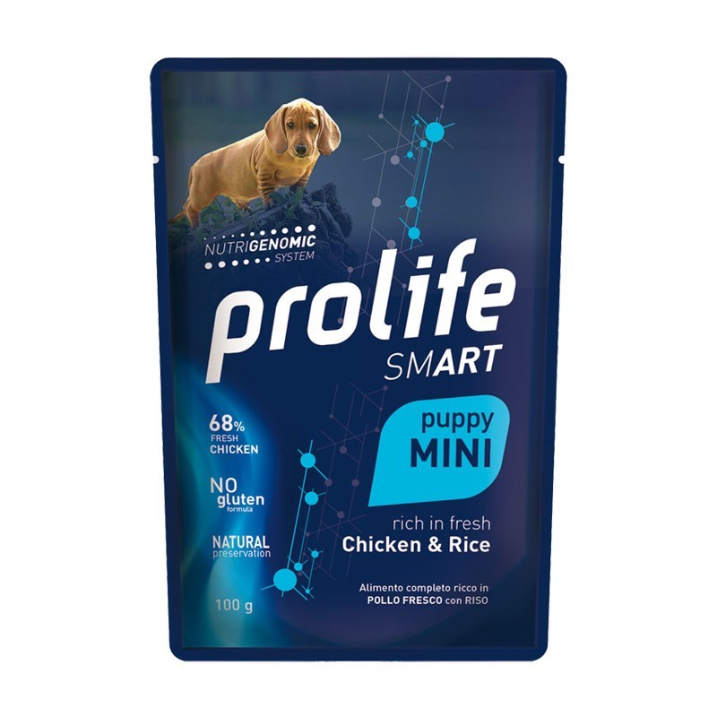 Prolife Smart Puppy Pollo e Riso Mini Umido per Cani Offerta migliore