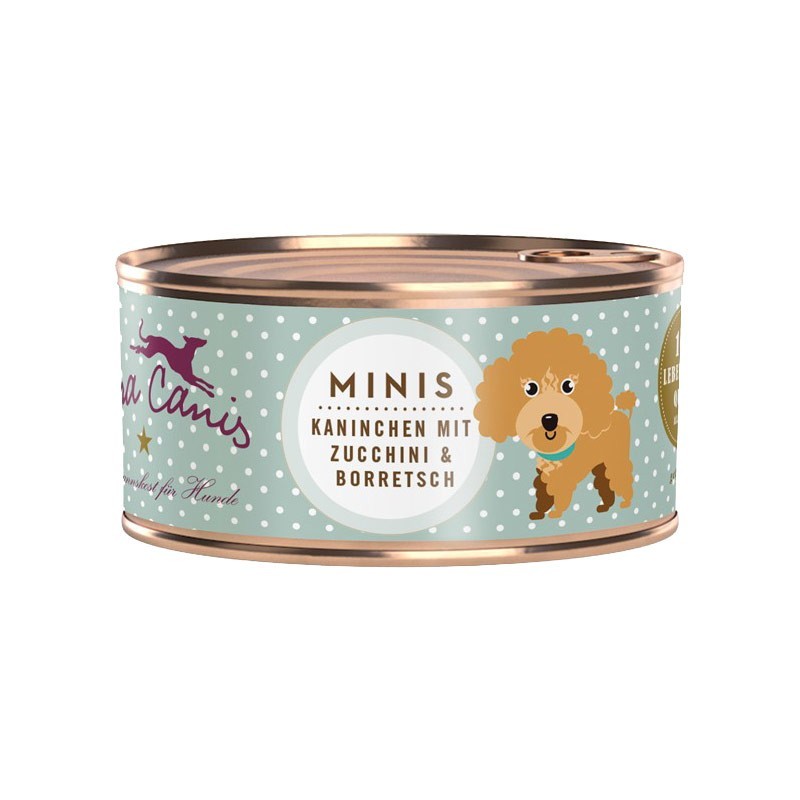 Terra Canis Mini Menu Coniglio con Zucchine e Borragine