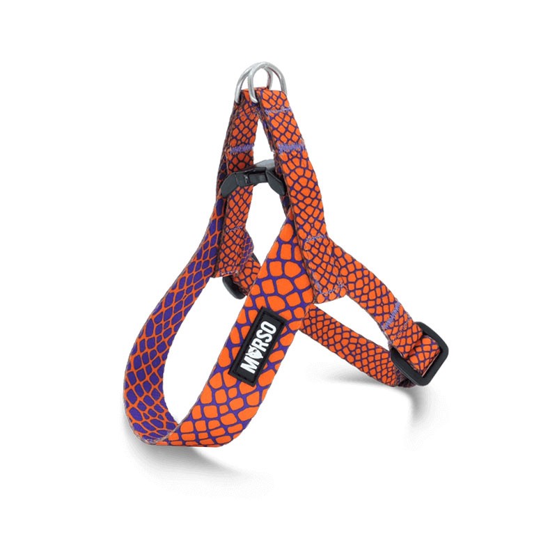 Morso Pettorina Mini Regolabile Urban Lizard Arancio Nuovo