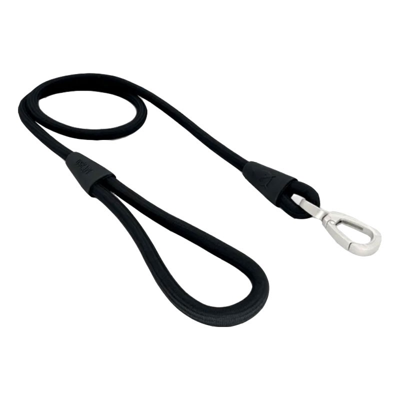 Morso Guinzaglio in Corda Black & Black
