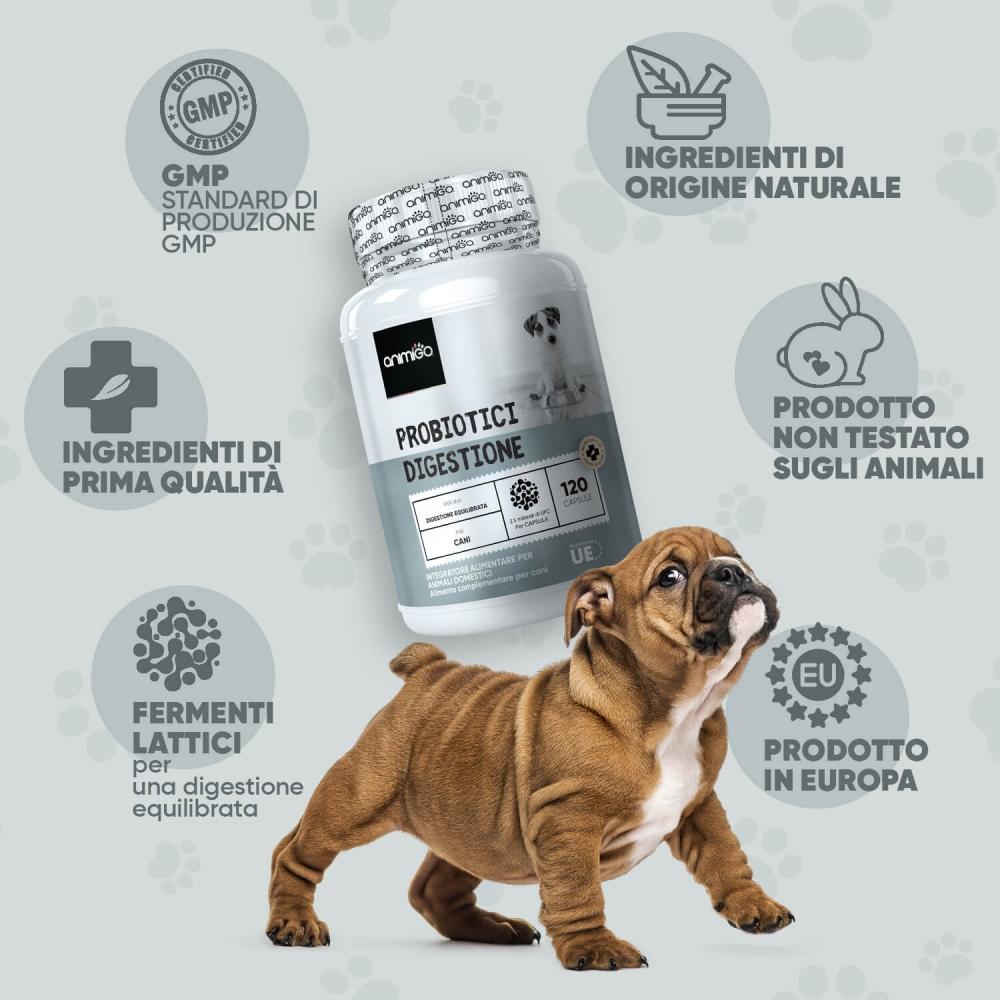Animigo Probiotici per Cani in Capsule Nuova