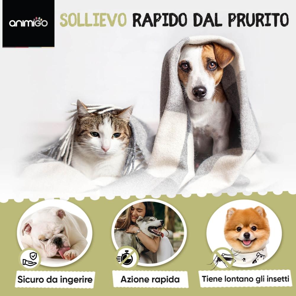 Animigo Spray Anti Prurito per Cani Italy