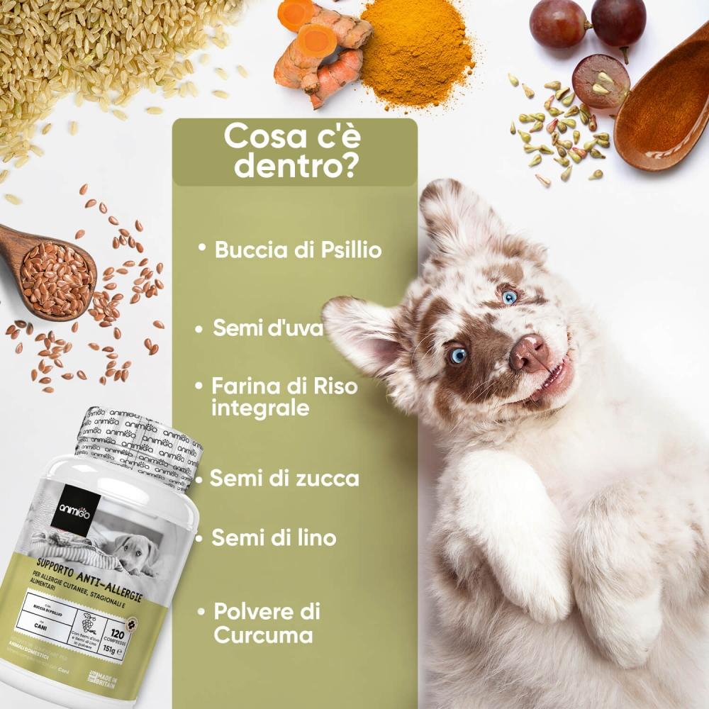 Animigo Allergy Aid per Cani Italia