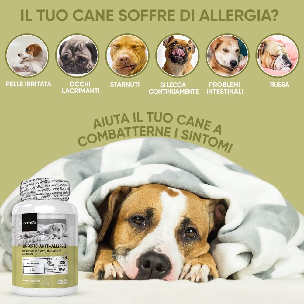 Animigo Allergy Aid per Cani Italia
