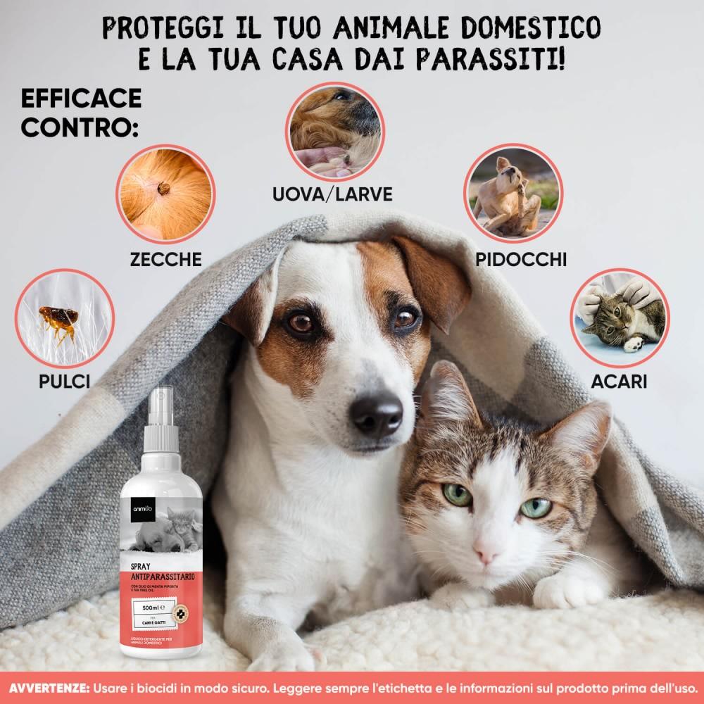 Animigo Spray Antipulci e Zecche In Linea