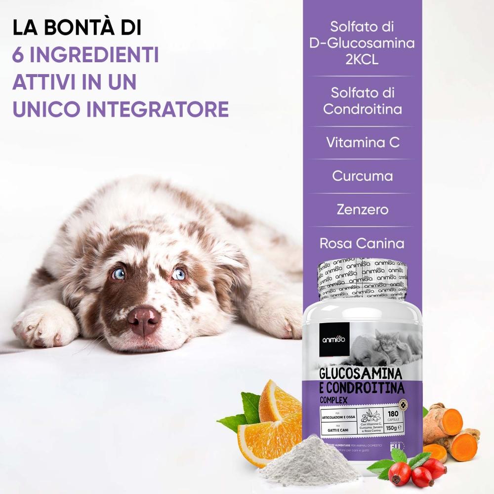 Animigo Glucosamina e Condroitina Pezzi Unici