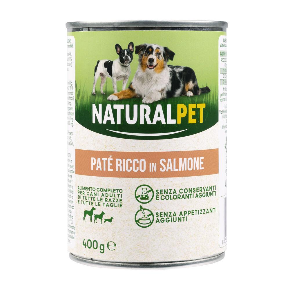Naturalpet Dog Adult Patè ricco in Salmone 400 gr 000126884
