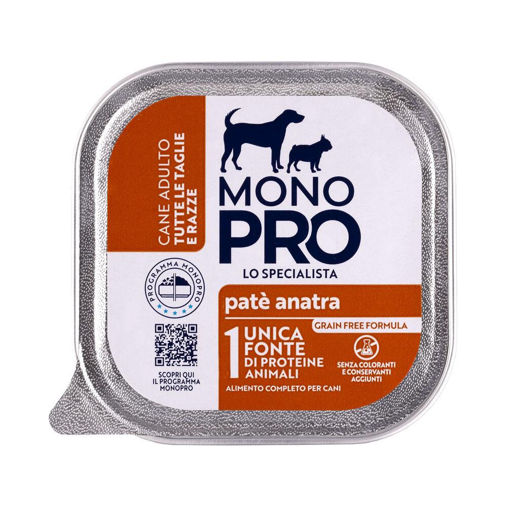 Monopro Dog All Breeds Paté Anatra 150gr 000126797 Sconto