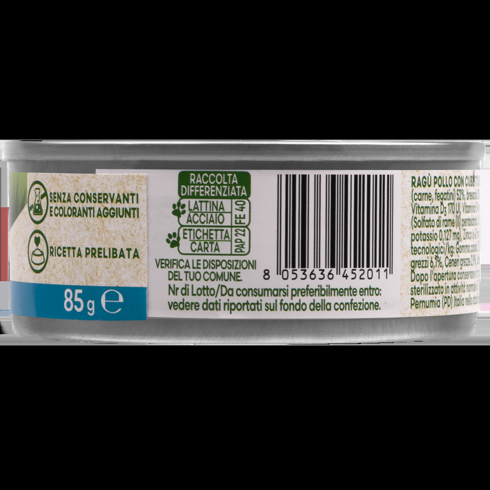 Naturalpet Cat Sterilised I ragù Pollo con cubetti di bresaola 000143911 Vendita Economica