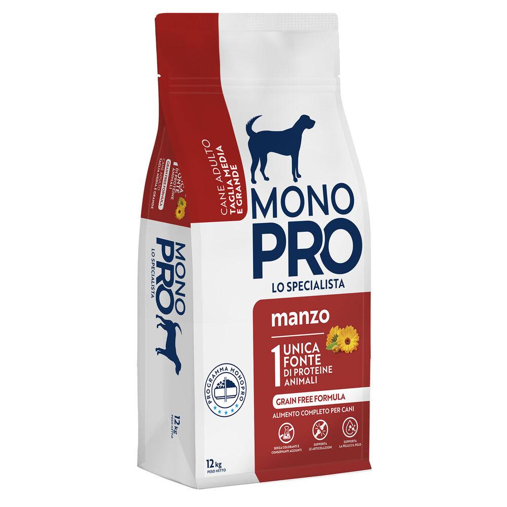 Monopro Dog Medium&Maxi Manzo 12kg 000125671