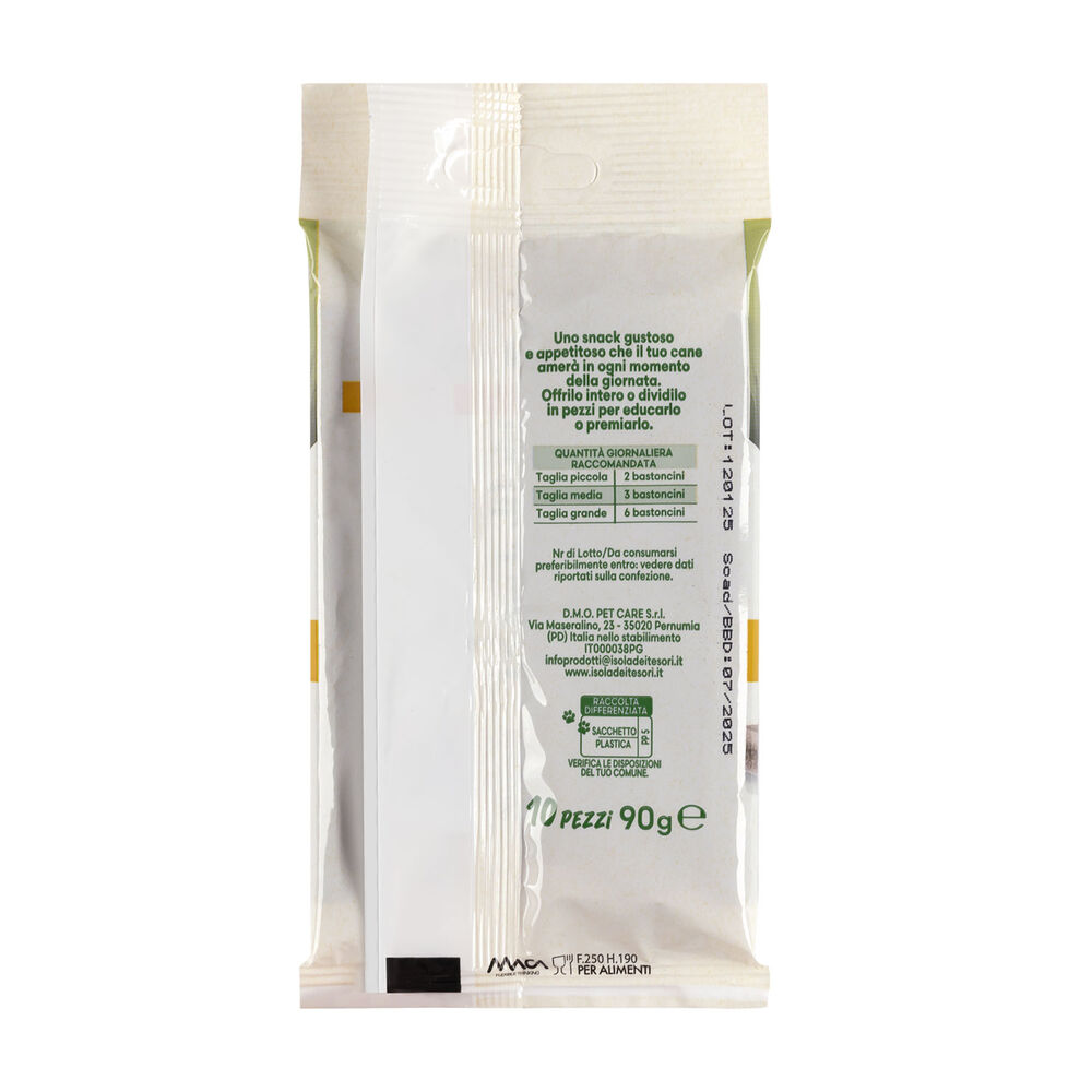 Naturalpet Snack Bastoncini ricchi in Pollo 10pz 90gr 000138815 Italia