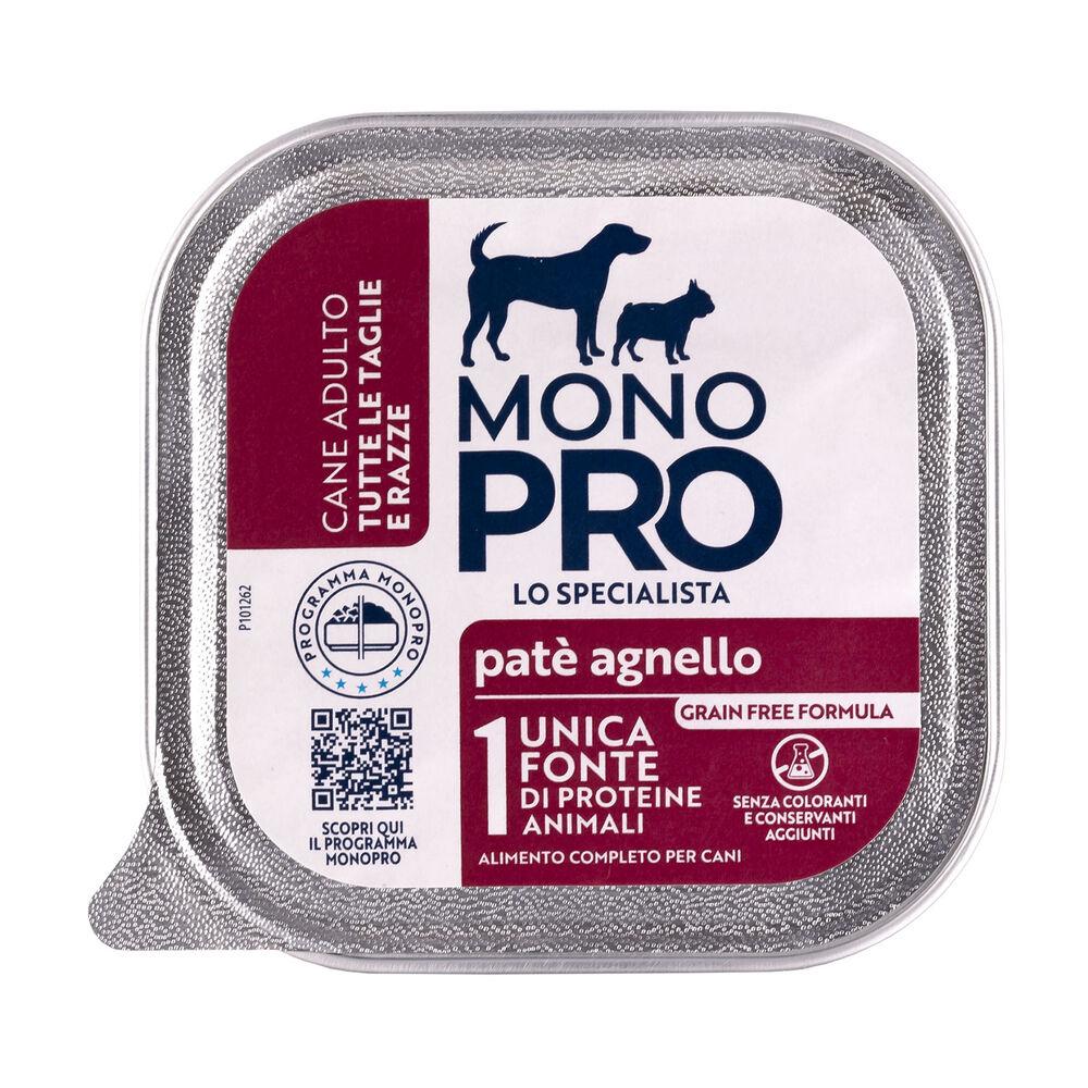 Monopro Dog Adult All Breeds Patè Agnello 150 gr 000126794