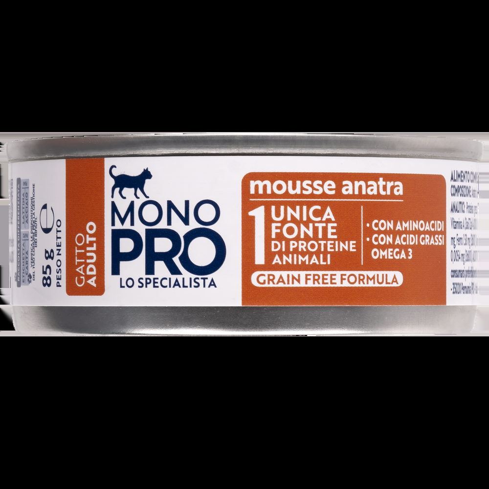 Monopro Cat Mousse Anatra 85gr 000143820 Qualità