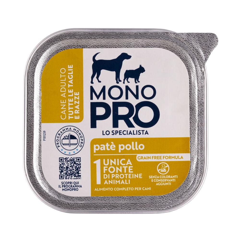 Monopro Dog All Breeds Paté Pollo 150gr 000126796 Spedizione Gratuita