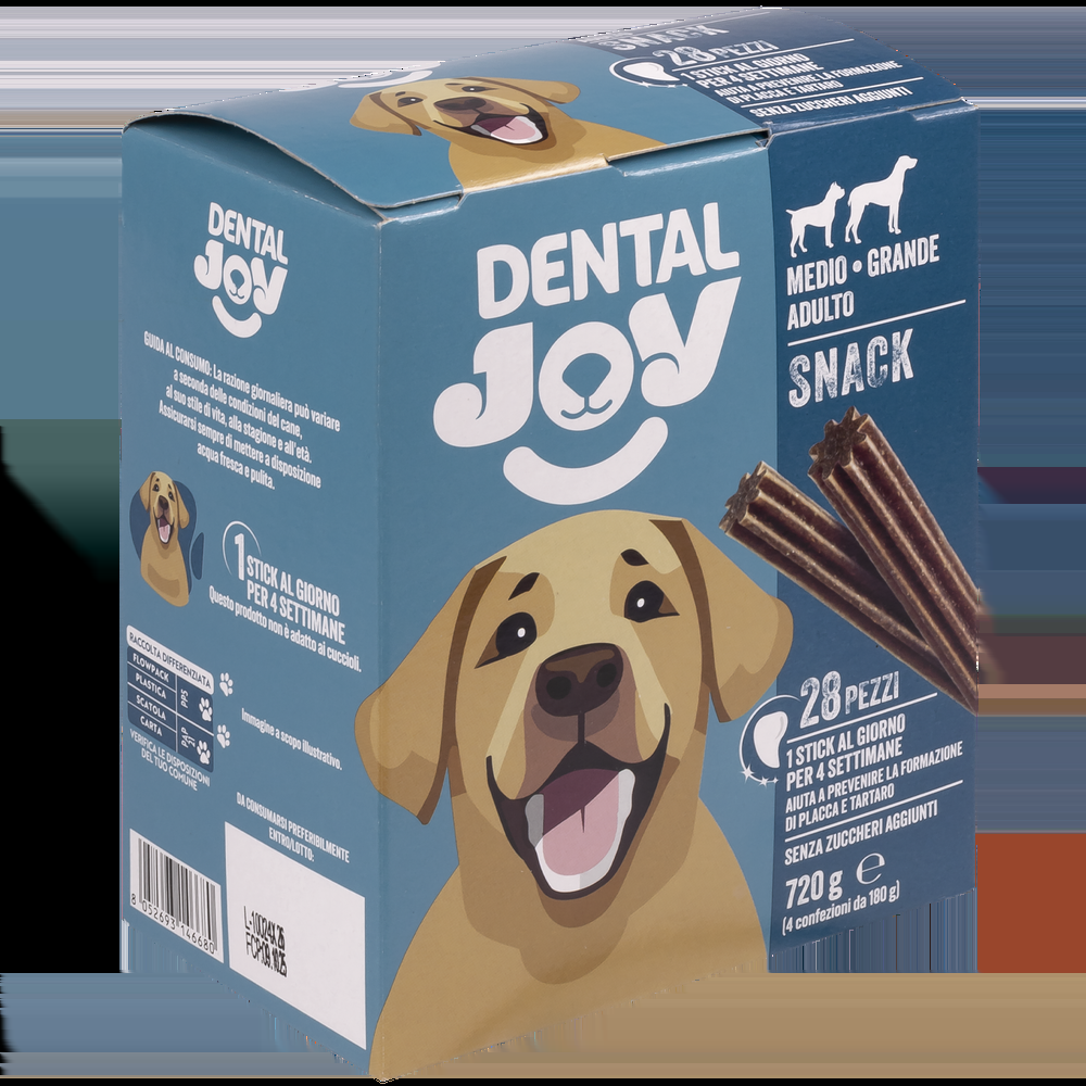 Dentaljoy Snack Dog Medium&Large Multipack 28 pz 000138854 Economico