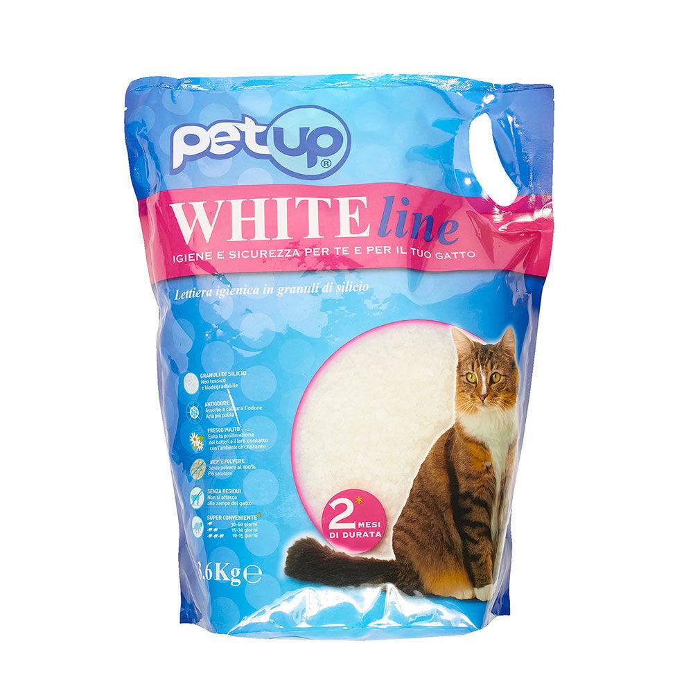 Petup WhiteLine Lettiera Silicio 3 6 kg 000503061