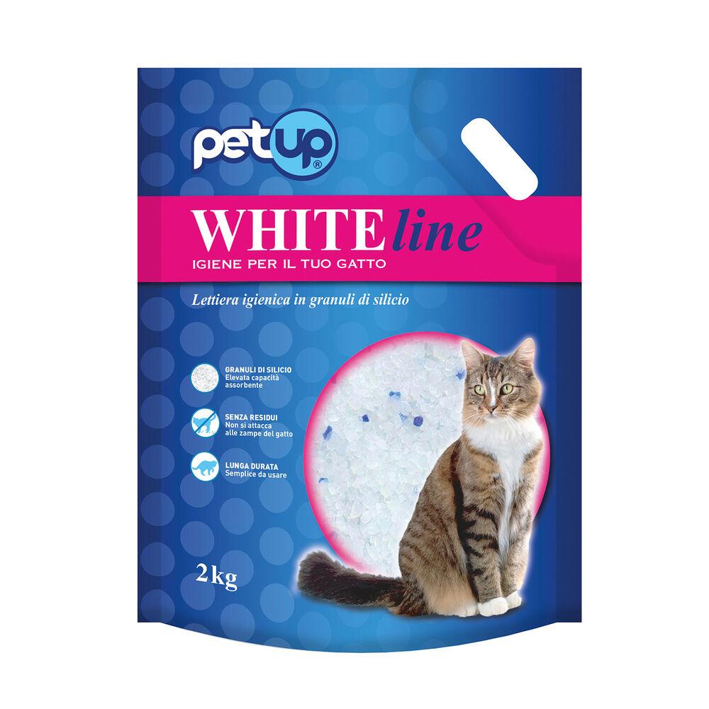 Petup WhiteLine Lettiera Silicio 2 kg 000181684