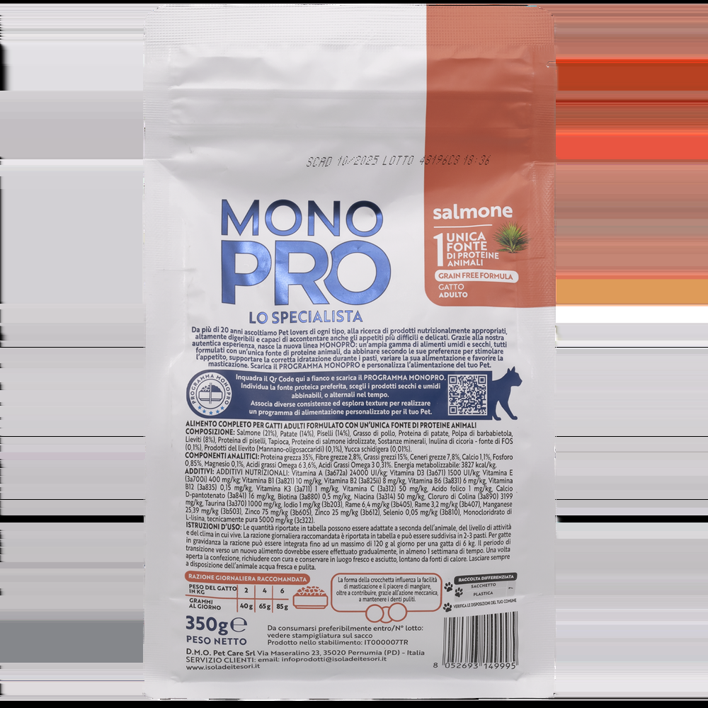 Monopro Cat Adult Salmone 350gr 000141087 2025